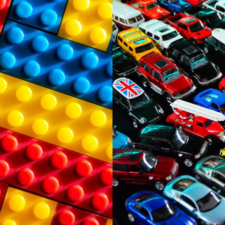 Lego, Building, Trains & Trucks