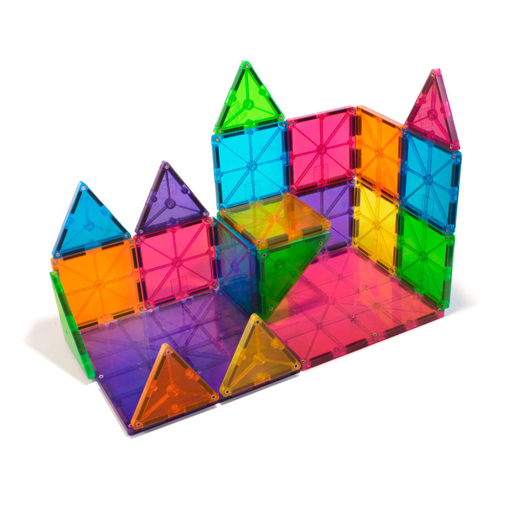 Magna-Tiles Magnatiles Clear Colors 32 pc Set