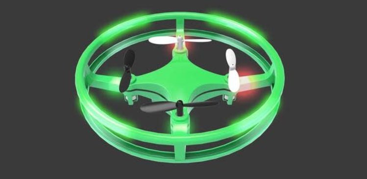 Green Sky Lighter Disc Drone