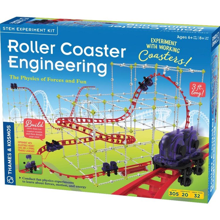 Thames & Kosmos Roller Coaster Engineering by Thames & Kosmos