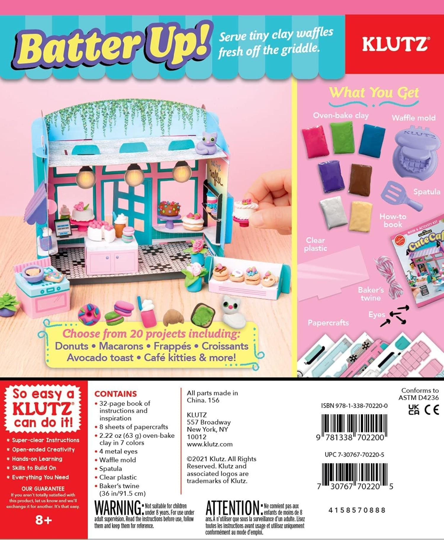 Kawaii Cafe Coloring Set - Mudpuddles Toys and Books