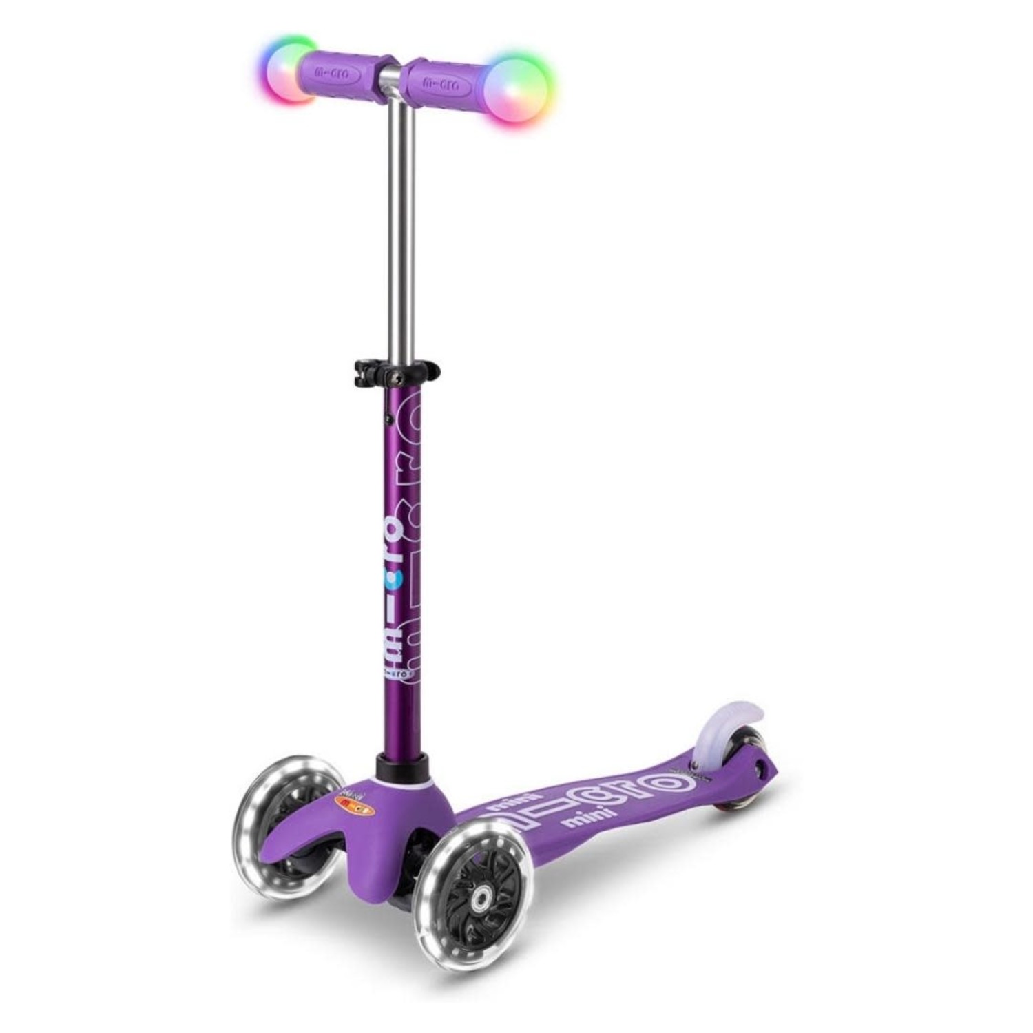 Purple Mini Light Up Scooter - Mudpuddles Toys and Books