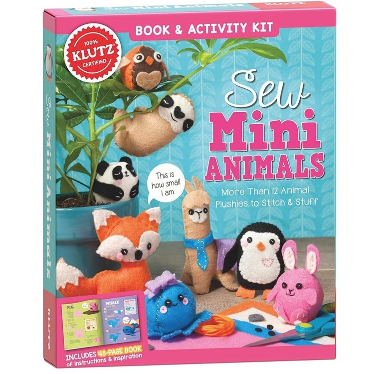 Klutz Sew Mini Animals Klutz