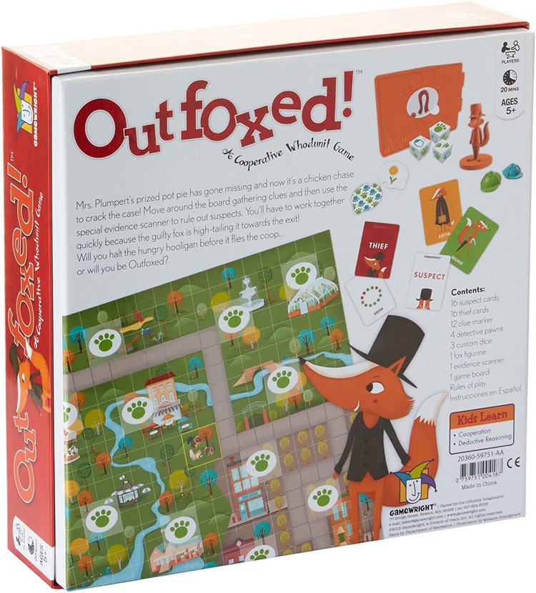 Gamewright Outfoxed Game