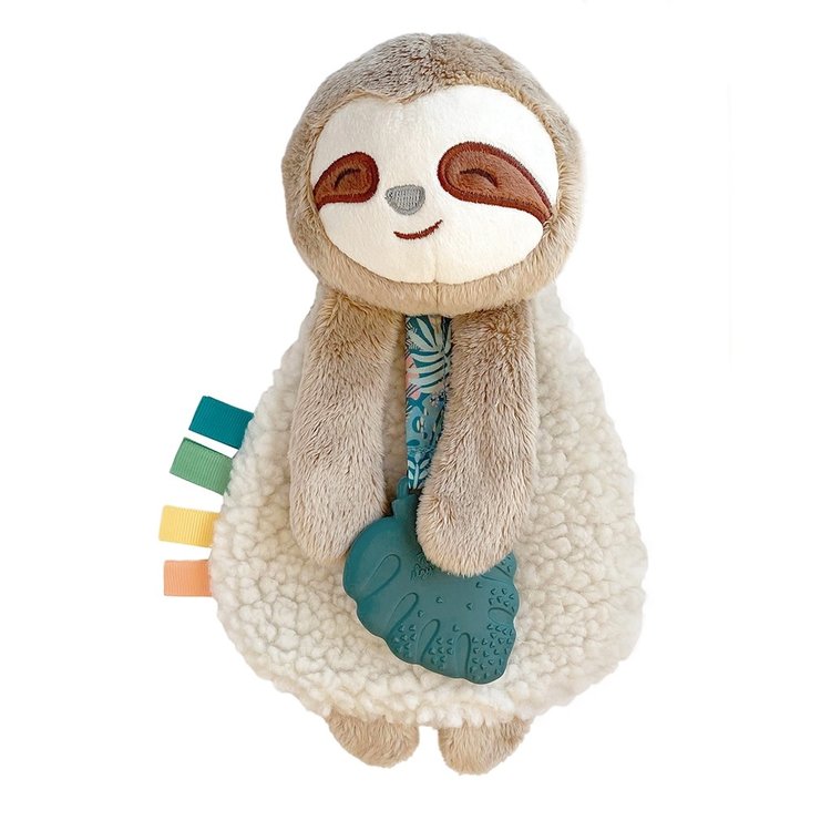 Itzy Ritzy Itzy Lovey Sloth Plush with Teether