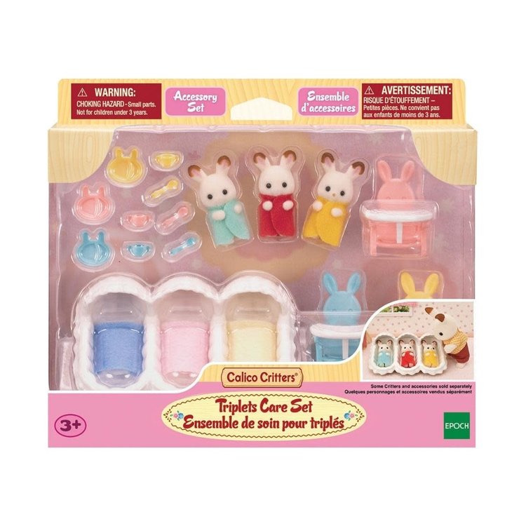 Calico Critters Triplets Care Set CC