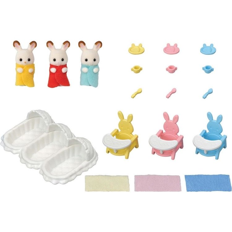 Calico Critters Triplets Care Set CC