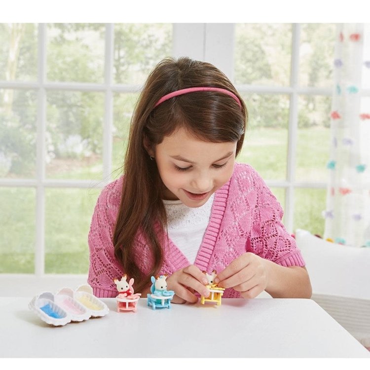 Calico Critters Triplets Care Set CC