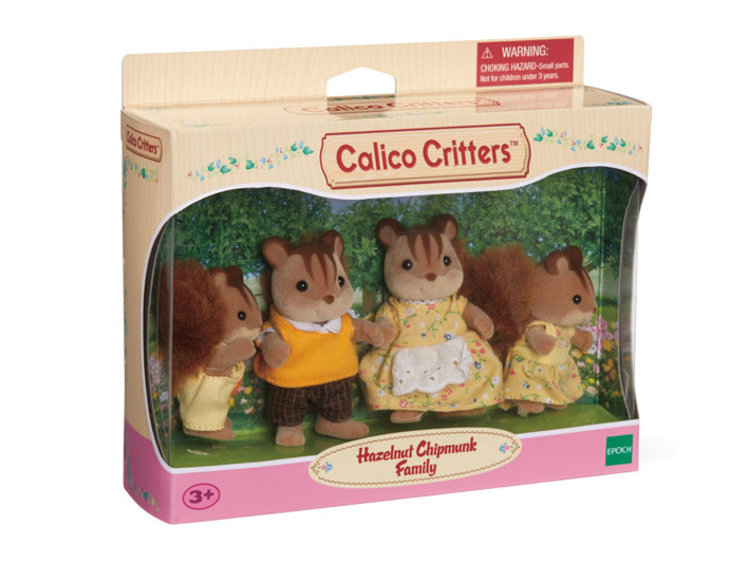 Calico Critters Calico Critters Walnut Squirrel Family