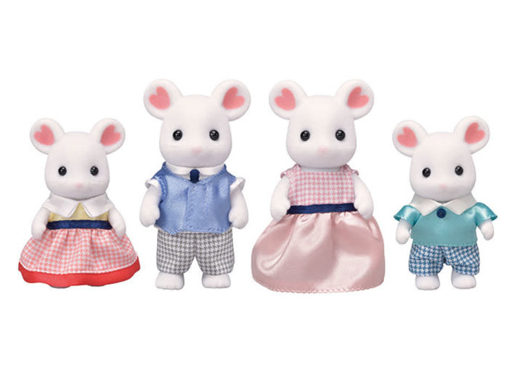 Calico Critters Calico Critters Marshmallow Mouse Family