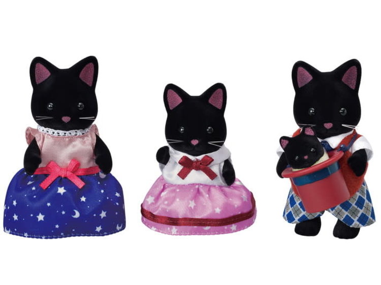 Calico Critters Calico Critters Midnight Cat Family
