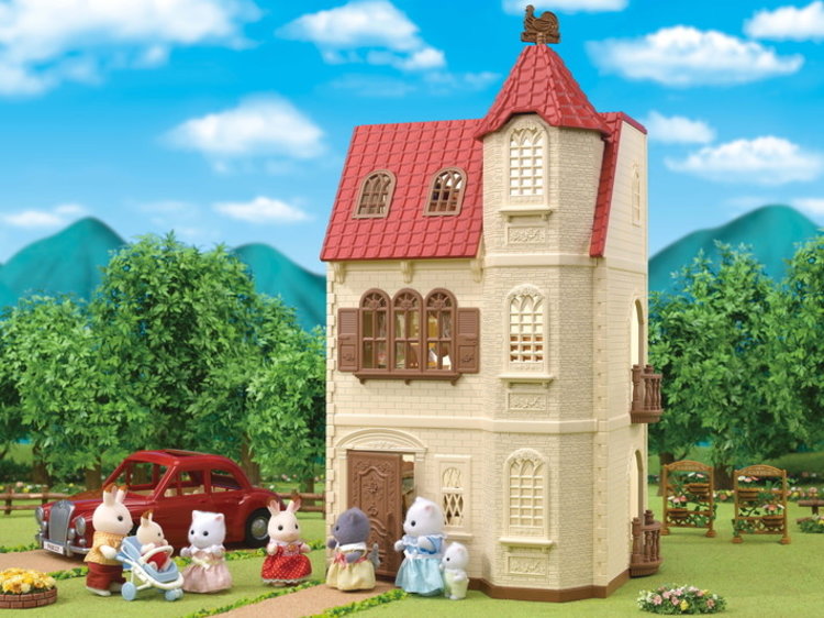 Calico Critters Calico Critters Red Roof Tower Home