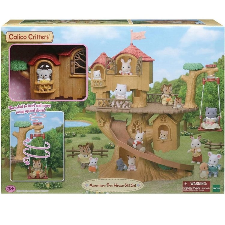 Calico Critters Calico Critters Adventure Tree House Gift Set