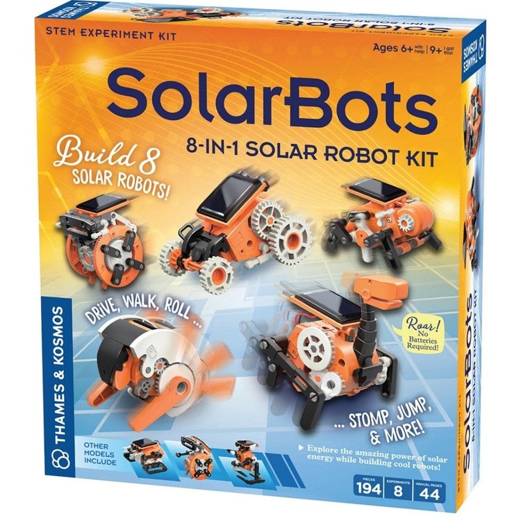 Thames & Kosmos SolarBots 8-in-1 Solar Robot Kit
