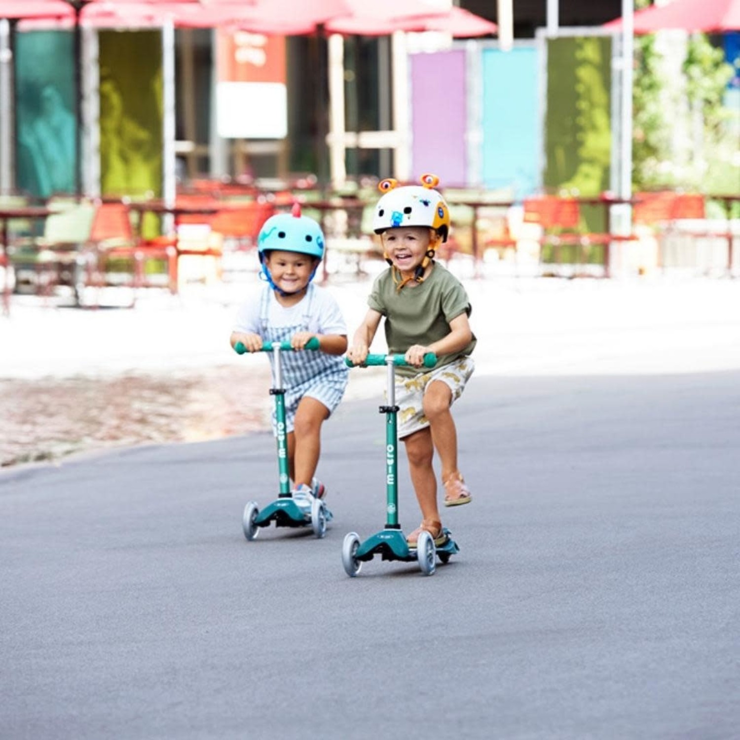 Eco Green Mini Deluxe Micro Kickboard Scooter - Mudpuddles Toys