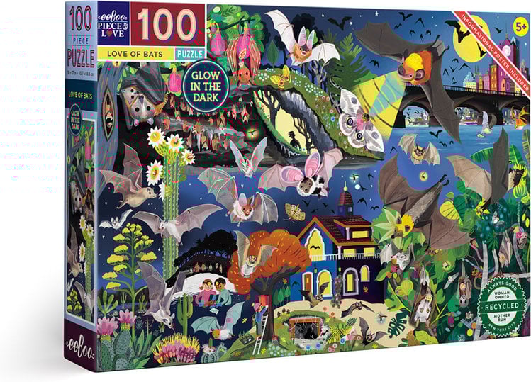 Love of Bats Puzzle 100 pc