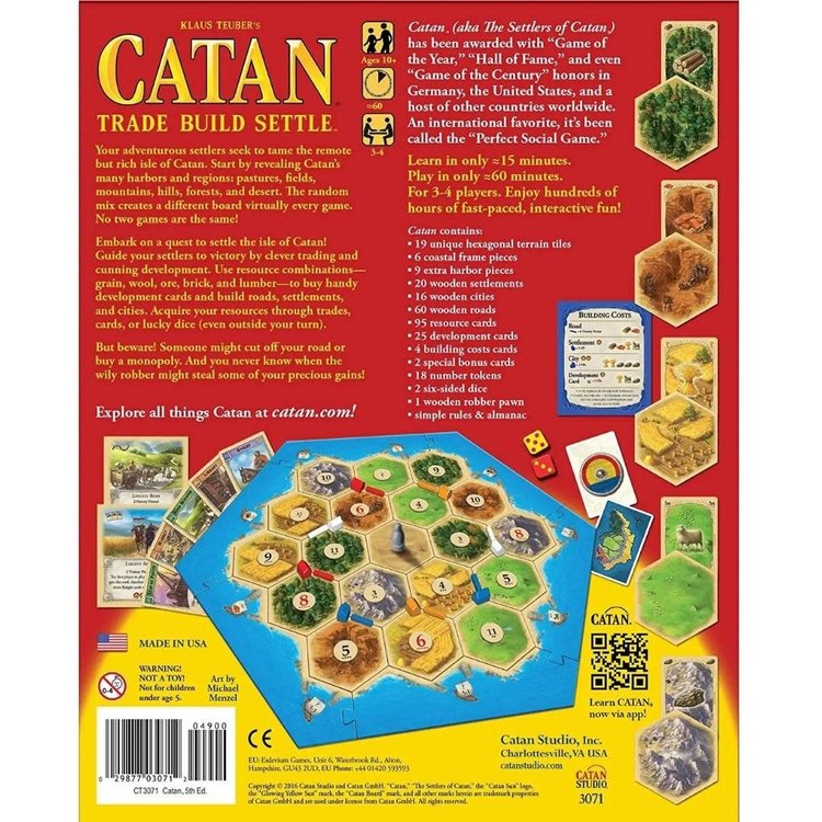 Asmodee Games Catan Board Game