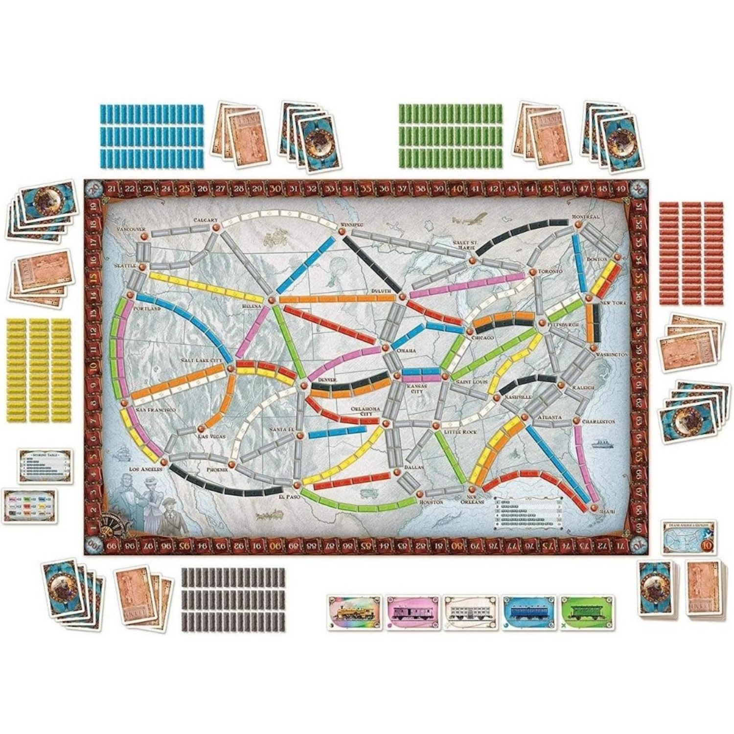 Ticket To Ride Board Game - Mudpuddles Toys and Books