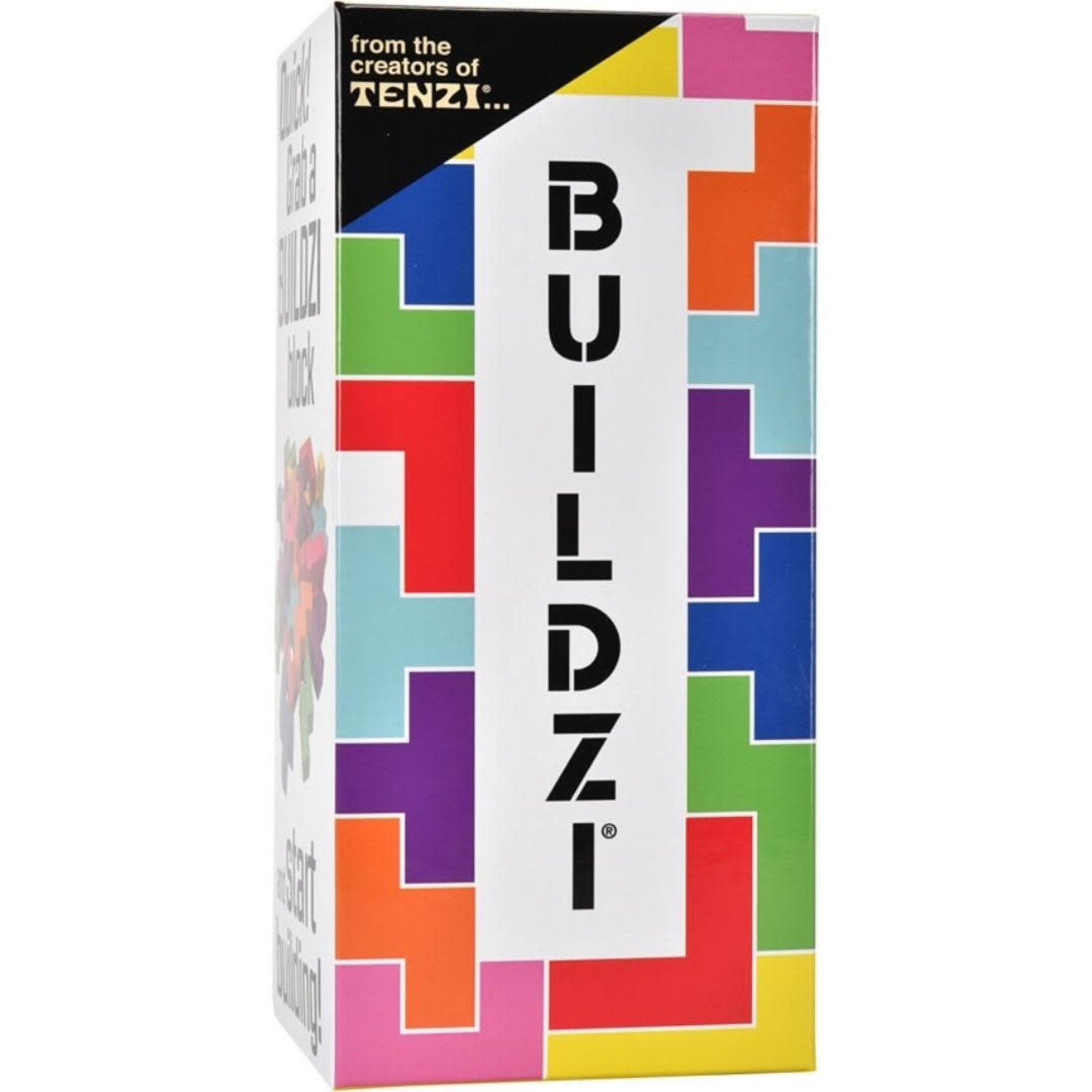 BUILDZI by TENZI - The Fast Stacking Building Block Game for The