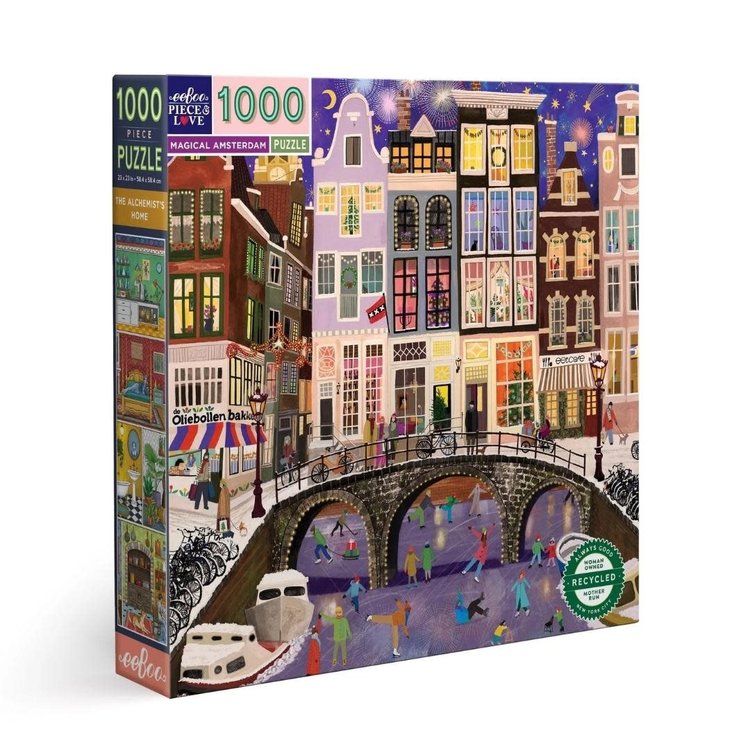 Eeboo Magical Amsterdam 1000 pc