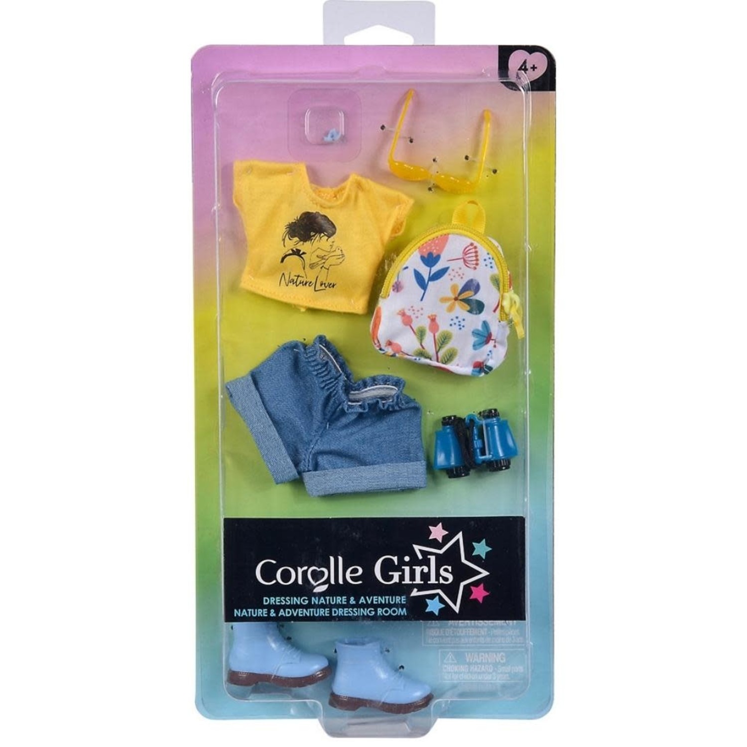 Nature Adventure Dressing Room Set Corolle Girls - Mudpuddles Toys and Books