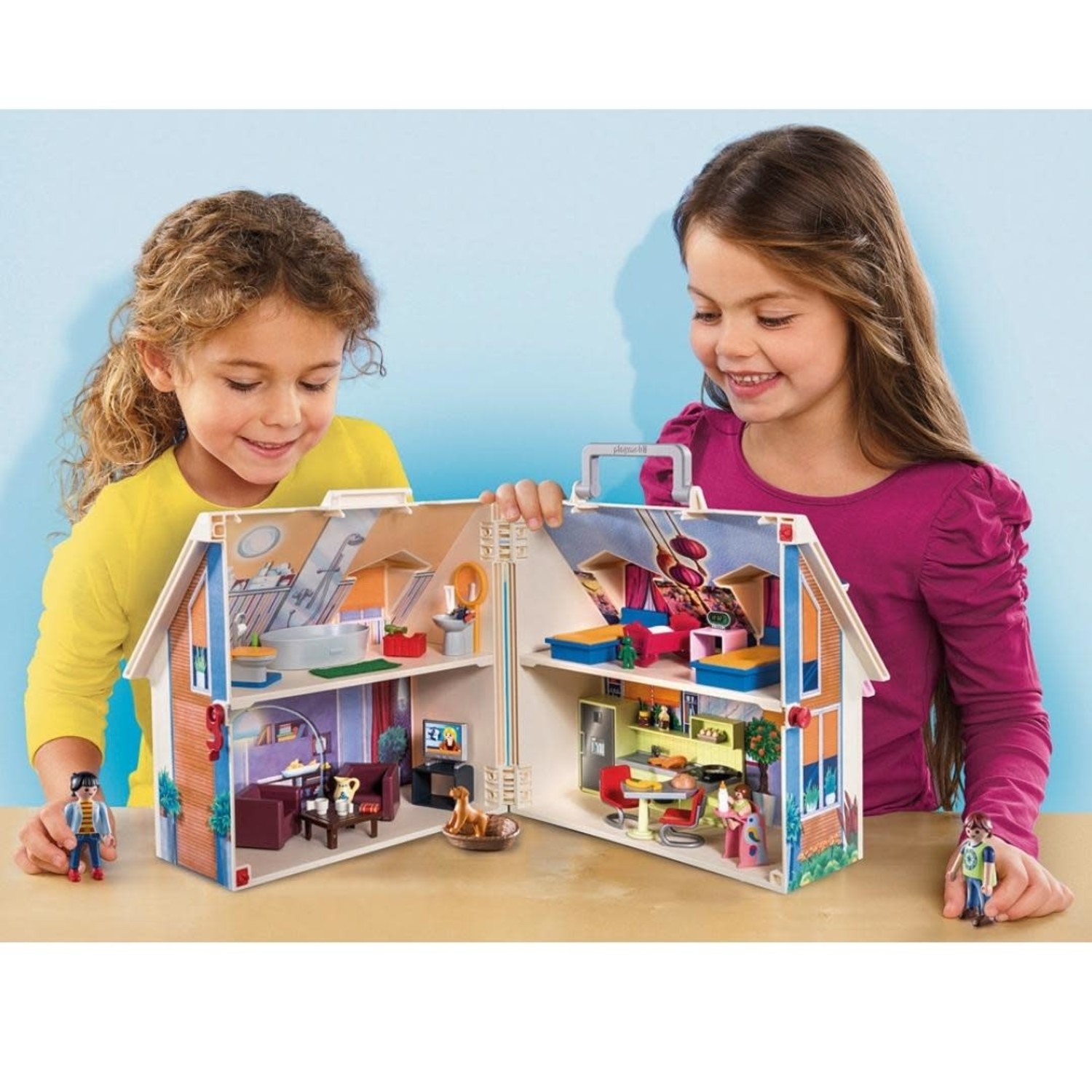 Måler Det Calamity Playmobil Take Along Modern Dollhouse - Mudpuddles Toys and Books