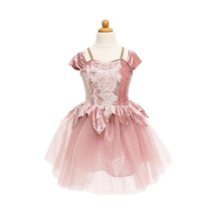 Great Pretenders Prima Ballerina Dress Dusty Rose Size 5-6