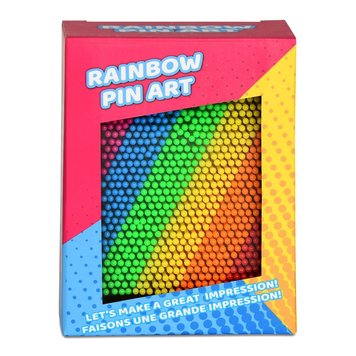 SALE! Rainbow Pin Art