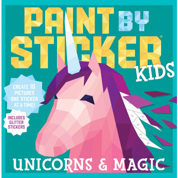 Paint By Sticker Kids Unicorns and Magic