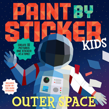 Workman Publishing Co Paint by Sticker Kids Outer Space