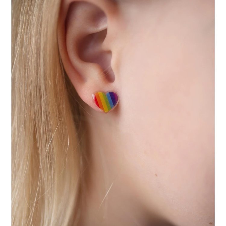 Great Pretenders Heart Sticker Earrings, 30 Pairs