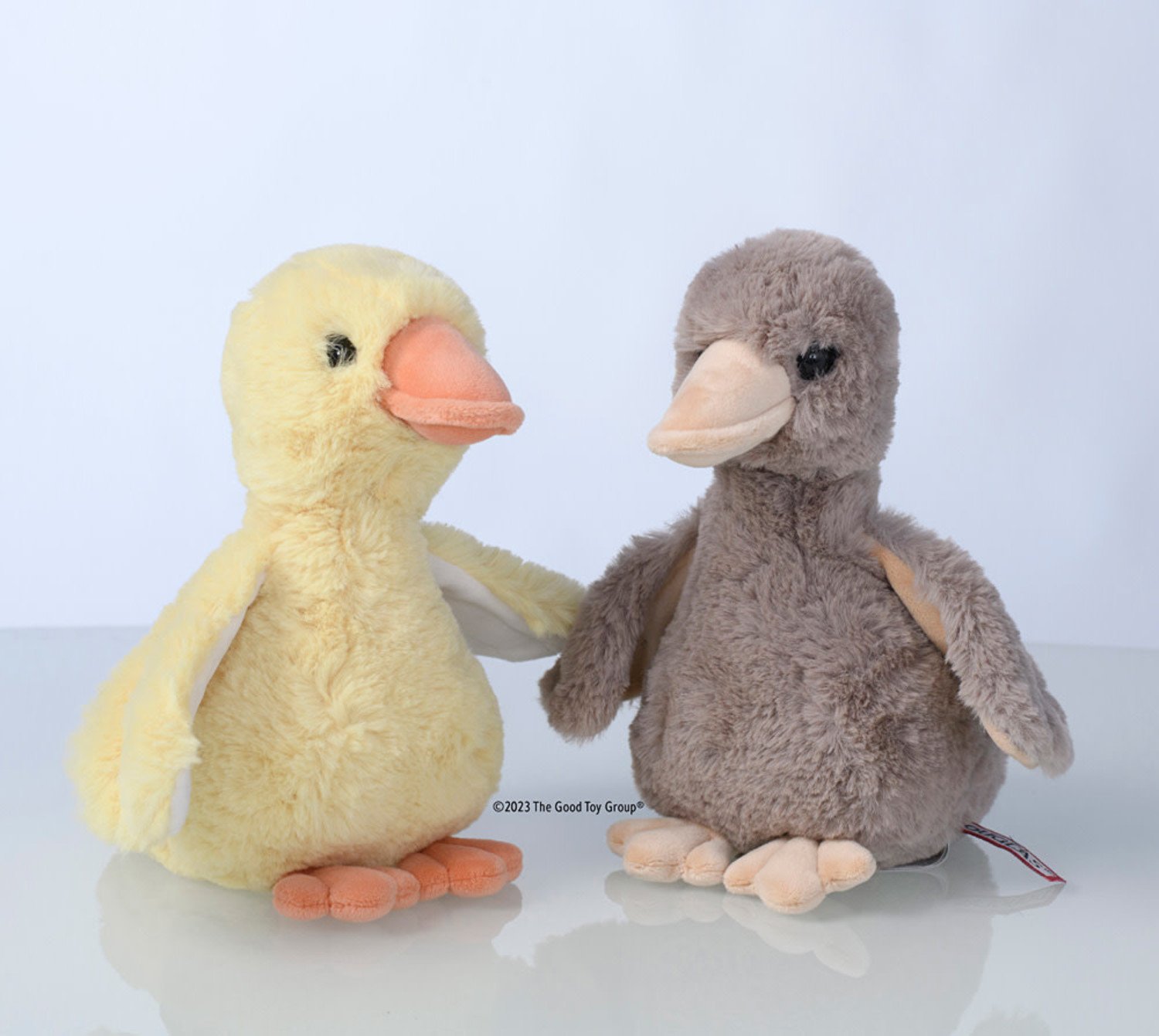 Douglas Marnie Taupe Goose Mini Softie