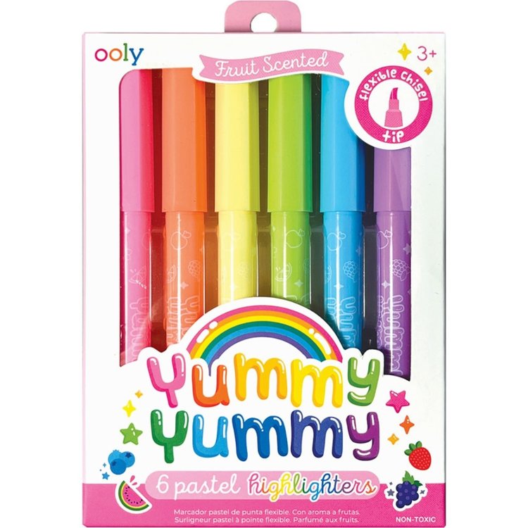 Ooly Yummy Yummy Scented Highlighters Set of 6