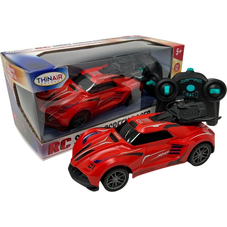 Thin Air Brands Smoke Screen Remote Control Racer