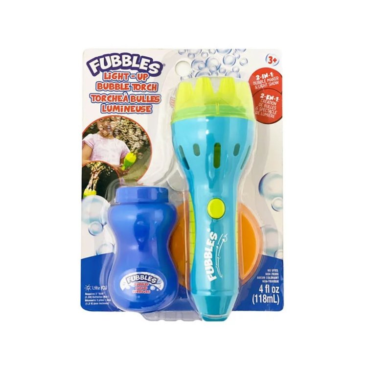 Little Kids Fubbles Light Up Bubble Torch