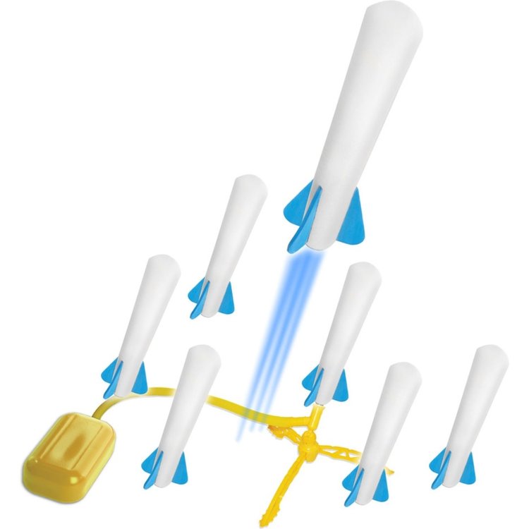 Stomp Rocket Stomp Rocket Junior Glow with Extra Rockets