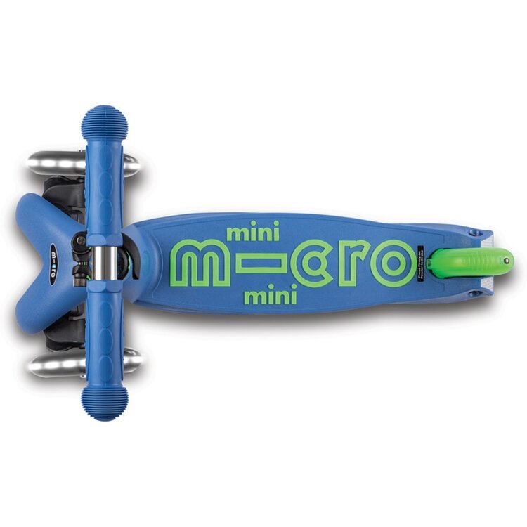 Micro Kickboard Crystal Blue LED Mini Scooter