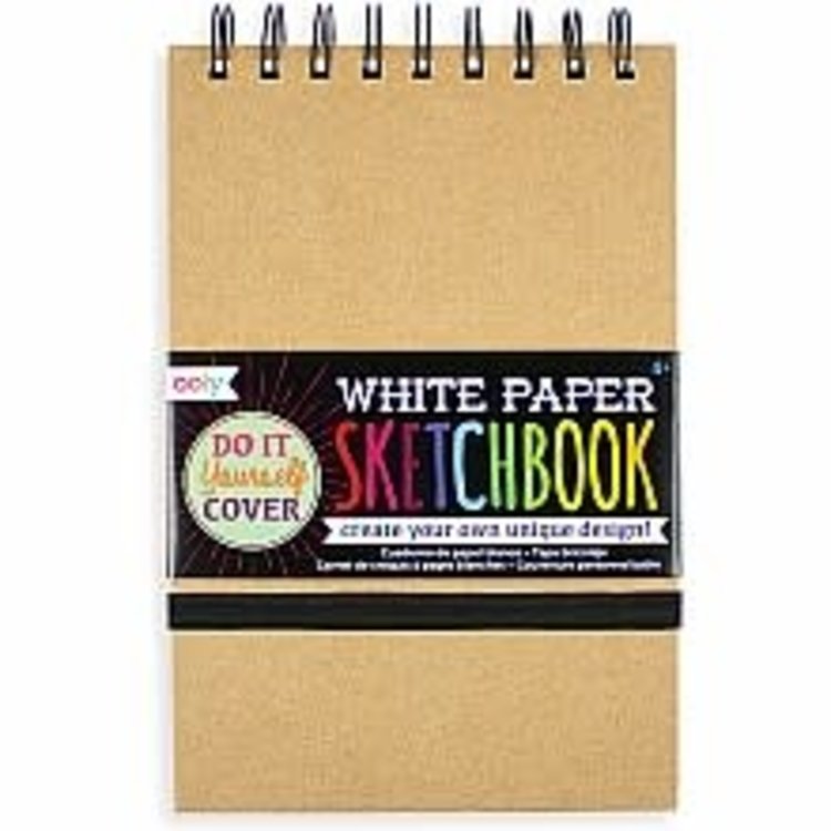 Ooly DIY Sketchbook Small White