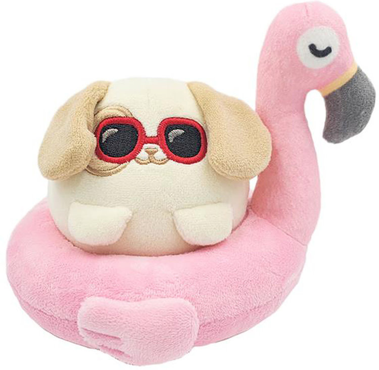 Anirollz Flamingo Floatie Puppiroll Anirollz