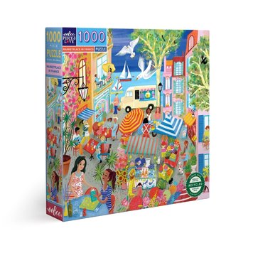 Eeboo Marketplace in France 1000 pc