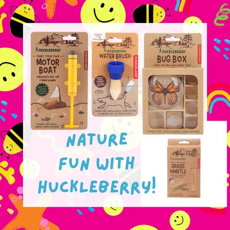 Get ready for Nature Fun with Huckleberry!
