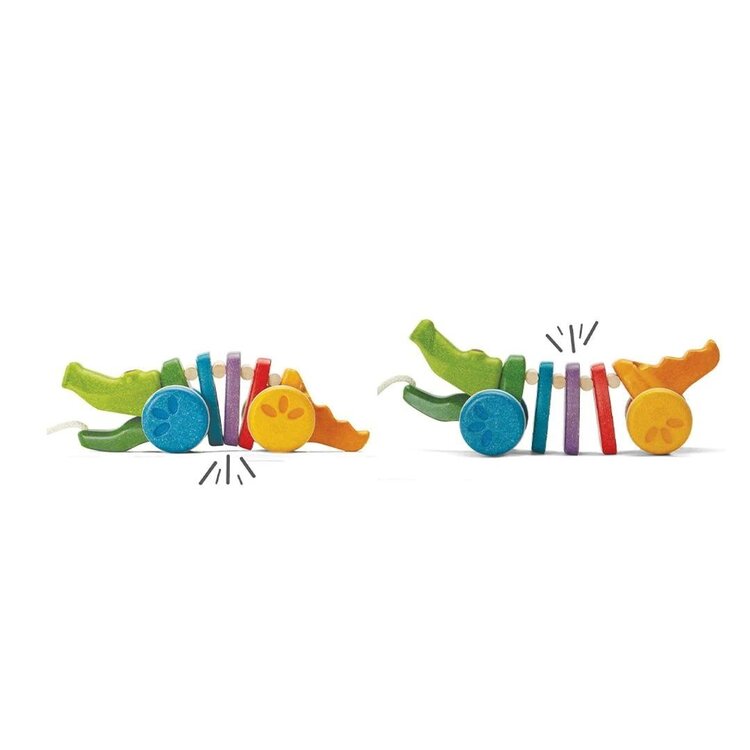 Plan Toys Rainbow Alligator