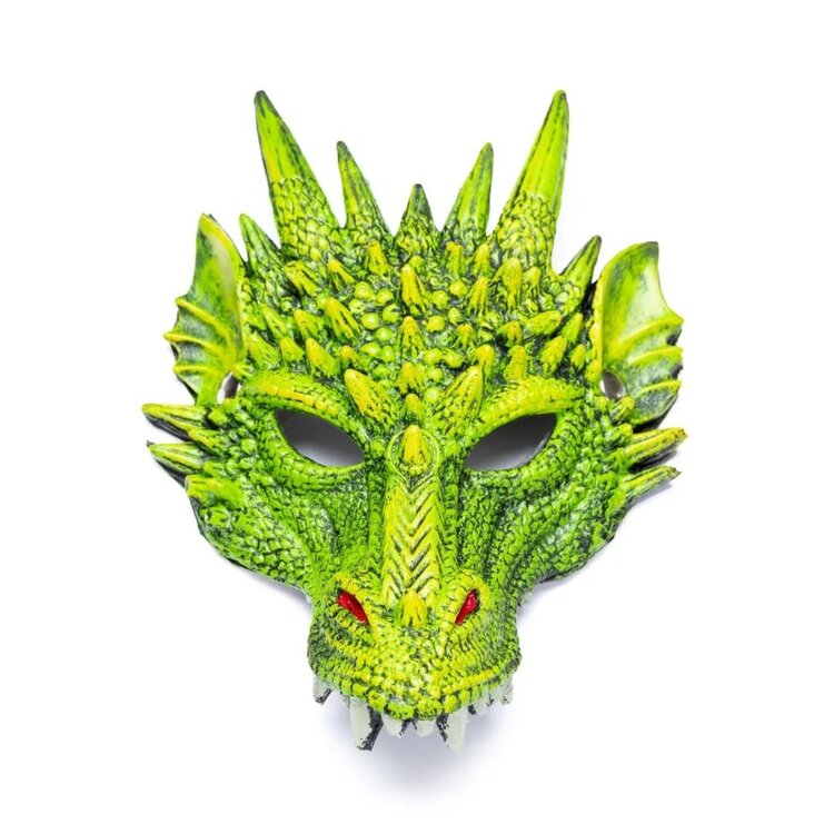 Great Pretenders Green Dragon Mask