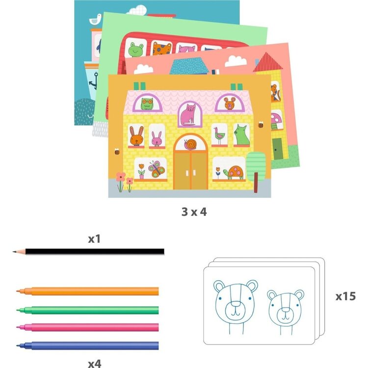 Djeco Tracing is an Art Kit