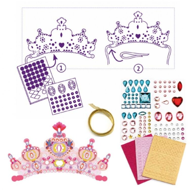 Djeco DIY Like a Princess Crown