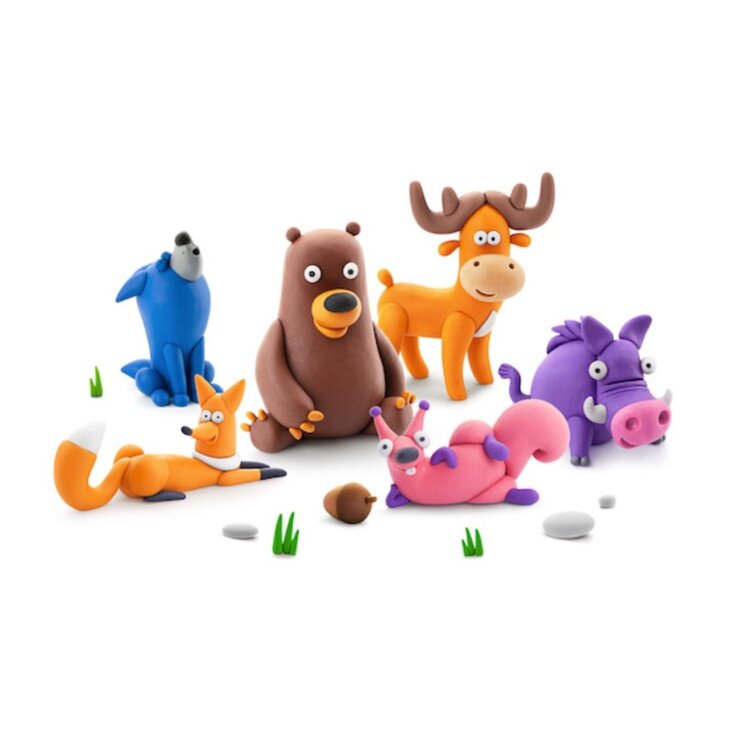 Fat Brain Toys Hey Clay Forest Animals