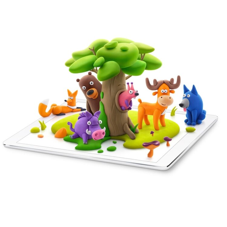 Fat Brain Toys Hey Clay Forest Animals