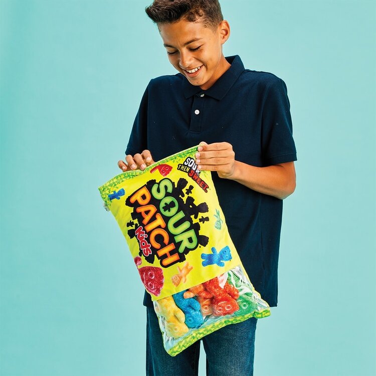 Iscream Sour Patch Kids Packaging Plush