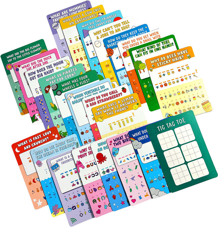 Ooly Joke Decoder Activity Cards