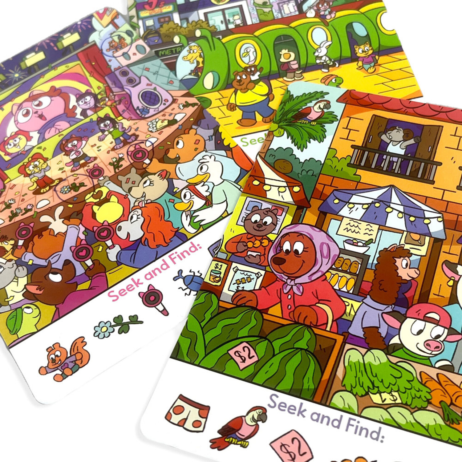 Seek and Find Activity Cards - Mudpuddles Toys and Books